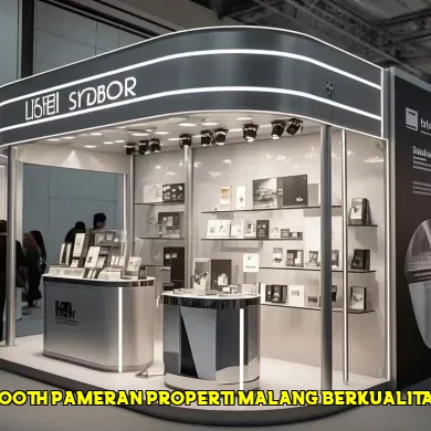 booth pameran properti malang berkualitas